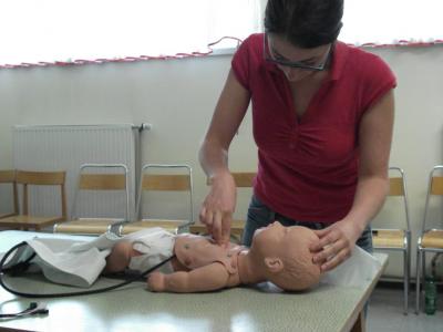 Erste Hilfe Praxistag 2008 - Pflegeschule Wels 2